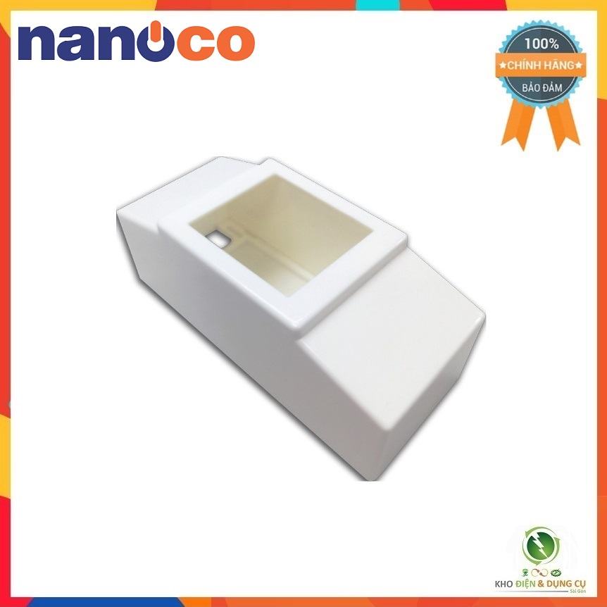HỘP NỔI DÙNG CHO CB CÓC NANOCO NHB9801 ( NHỰA CHỐNG CHÁY)
