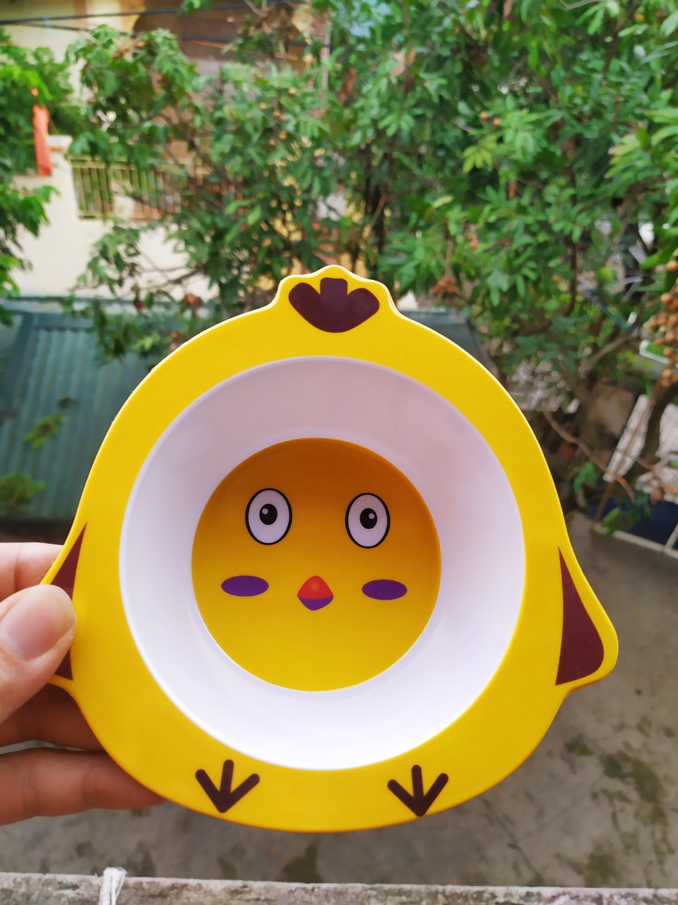 Bát ăn dặm sợi tre an toàn cho bé