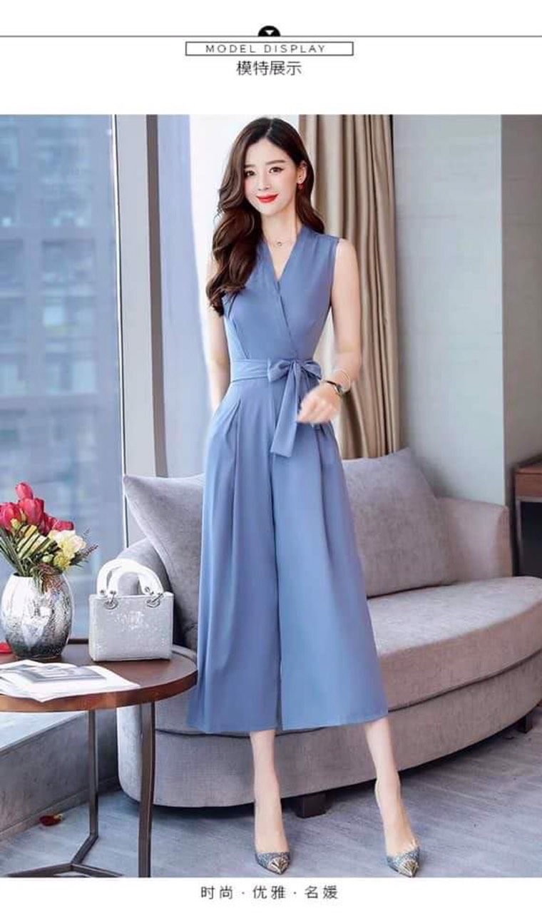 Jum lửng thắt nơ eo sang trọng