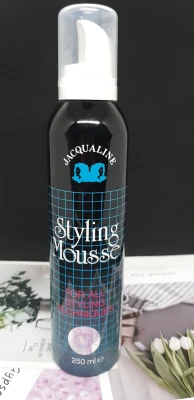 Mousse xịt tóc Jacqualine Styling Mousse – 250ml, dạng bọt, tăng độ cứng, giữ nếp lâu