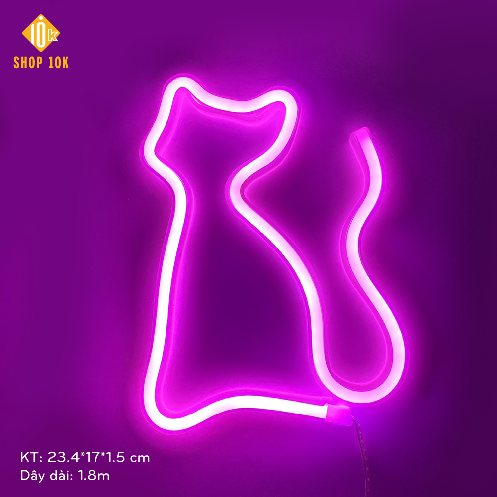 Đèn trang trí/ Đèn led Neon light ánh sáng long lanh - SP004705