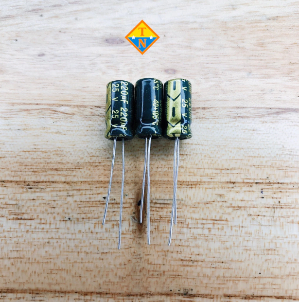 Tụ Hóa 25V tần số cao các loại - Tụ Điện Phân Cực
