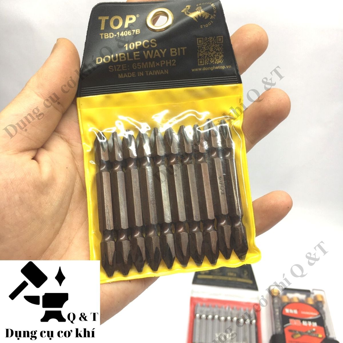 Đầu bắn vít , Mũi vặn vít hộp 10 chiếc dài 65mm