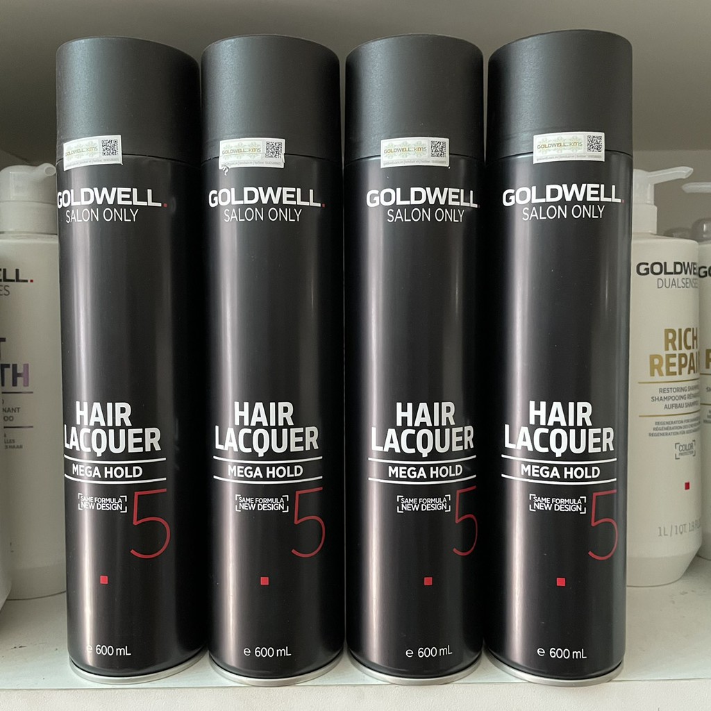 Xịt siêu cứng Goldwell Super Firm Mega Hold 600ml