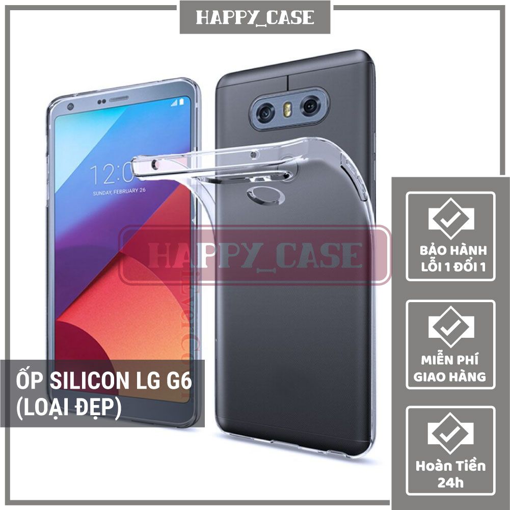 Ốp Lưng Điện Thoại LG G6 Thin Transparent Silicon