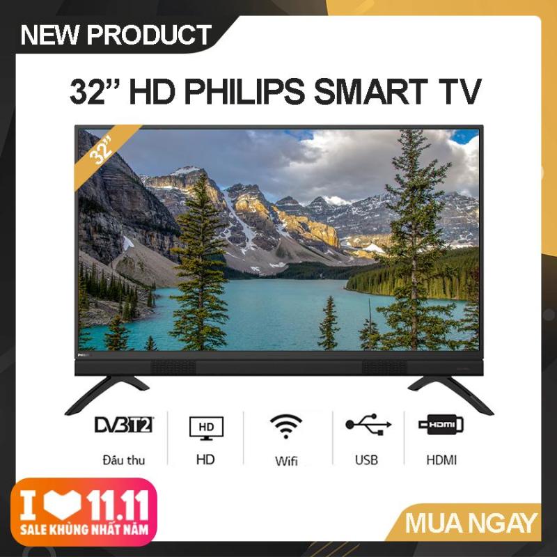 Bảng giá Smart Tivi Led Philips 32 inch HD - Model 32PHT5883/74 (Đen) Công nghệ Pixel Plus HD, Tích hợp DVB-T2 Wifi - Bảo Hành 2 Năm