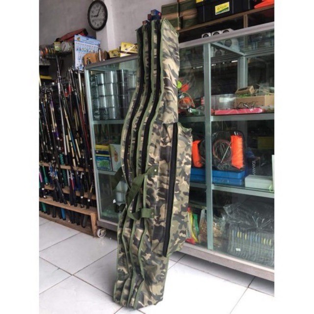Túi đựng cần câu dài 1m5 3 ngăn hàng việt nam sản xuất .