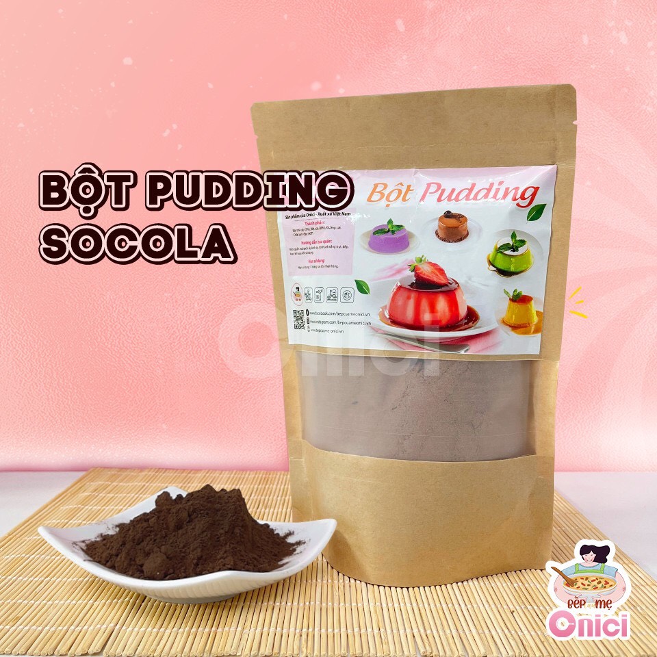 Pudding Dâu Trứng Matcha Soco Môn 100GR Bếp Của Mẹ Onici