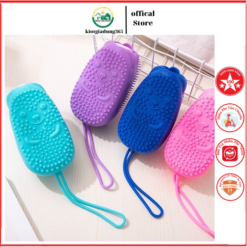 Chuột tắm cọ lưng silicon siêu thích