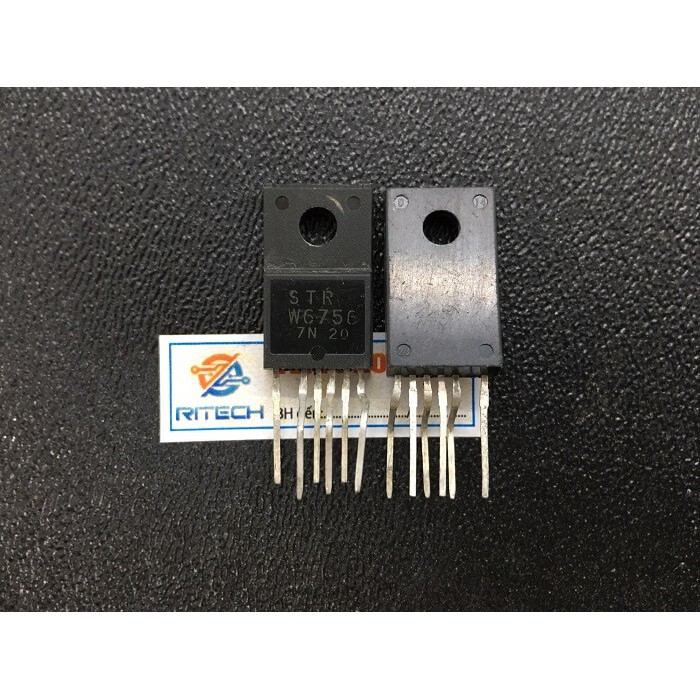 Combo 5 con strw6756, str-w6756 ic nguồn to-220