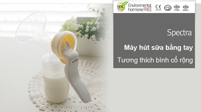 Máy hút sữa bằng tay Spectra Wide