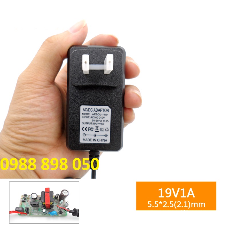 Cục Sạc ( Adaptor ) 19v cho Máy Hút Bụi Robot Thông Minh