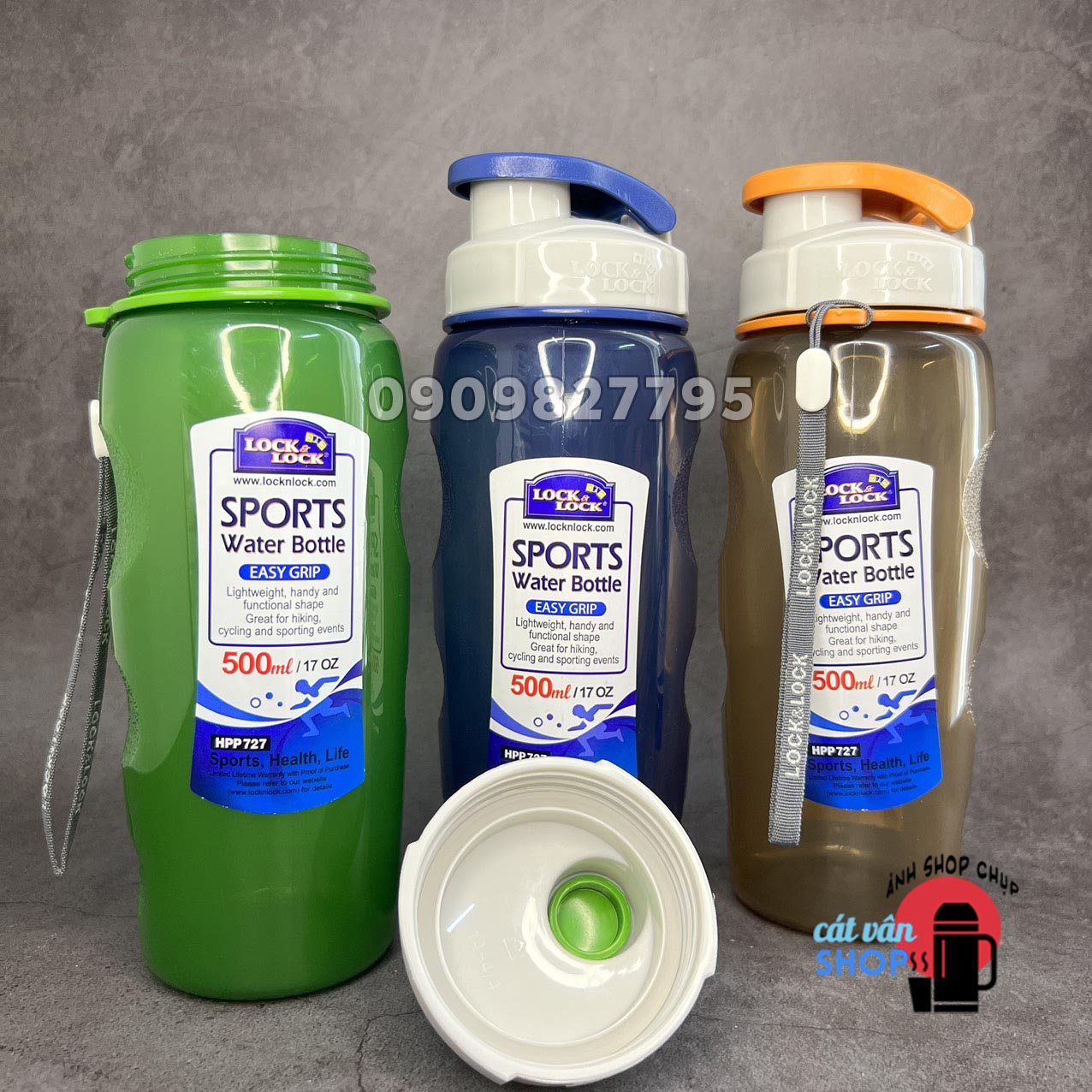 Bình nước thể thao Lock&Lock Handy Bottle 500ml ABF721 , 700ml ABF722