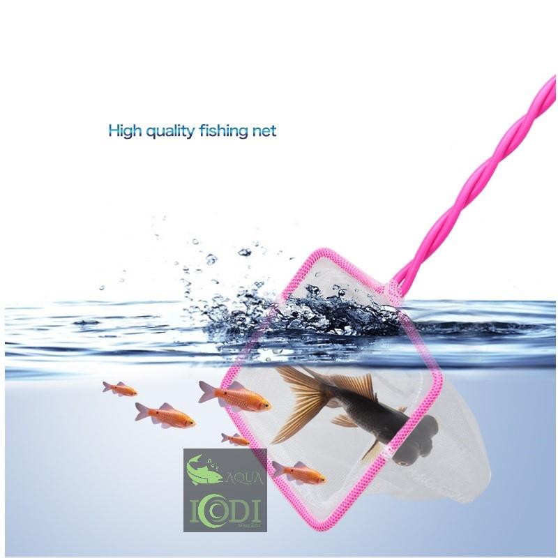 Vợt bắt cá cán xoắn r14x50cm - 6 inch