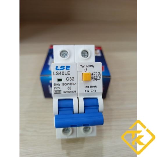 CB chống giật, chống rò LSE - RCBO LS40LE (50A-63A)