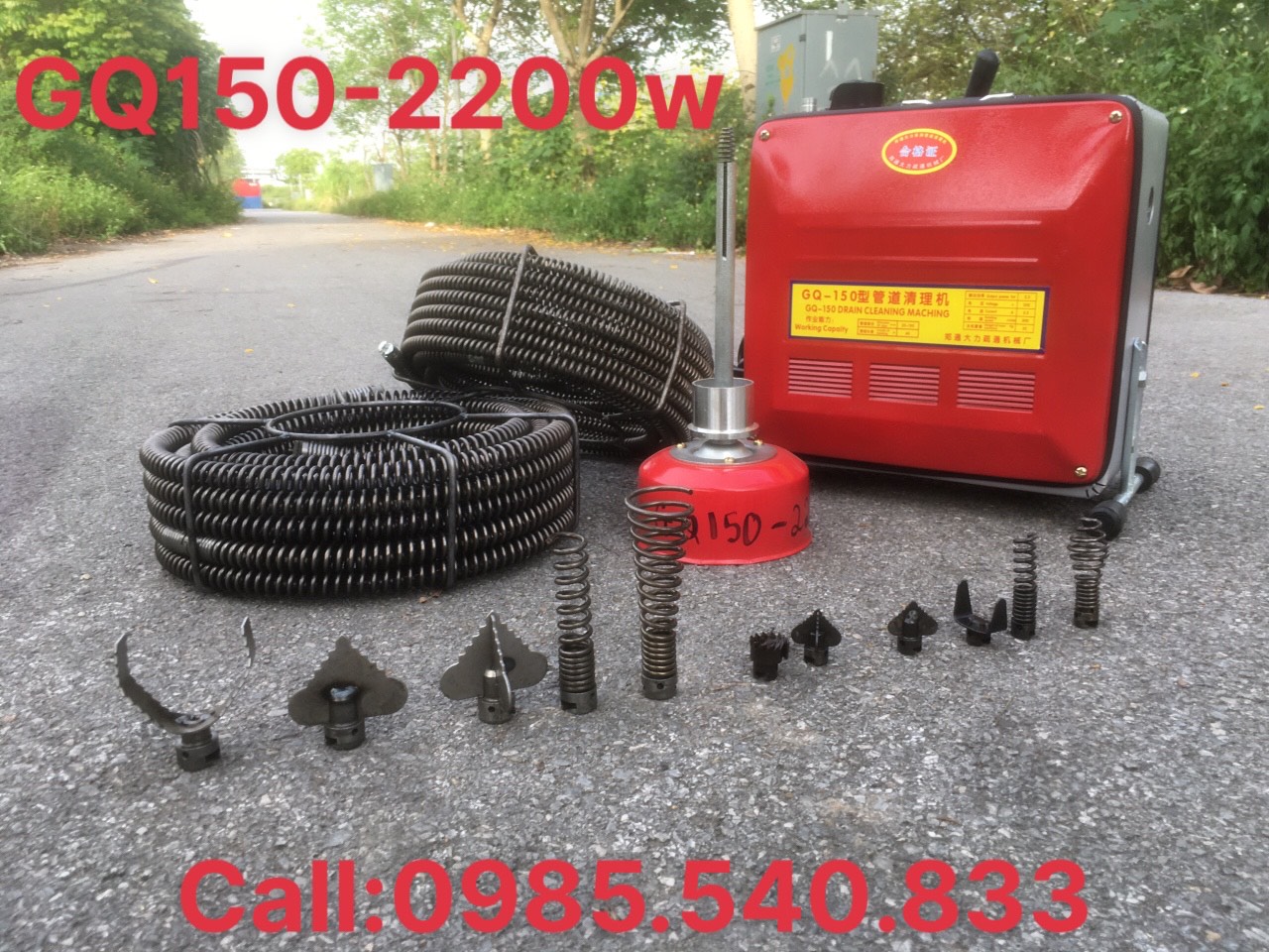 [ Chọn Bộ ] MÁY THÔNG CỐNG GQ150-2200W