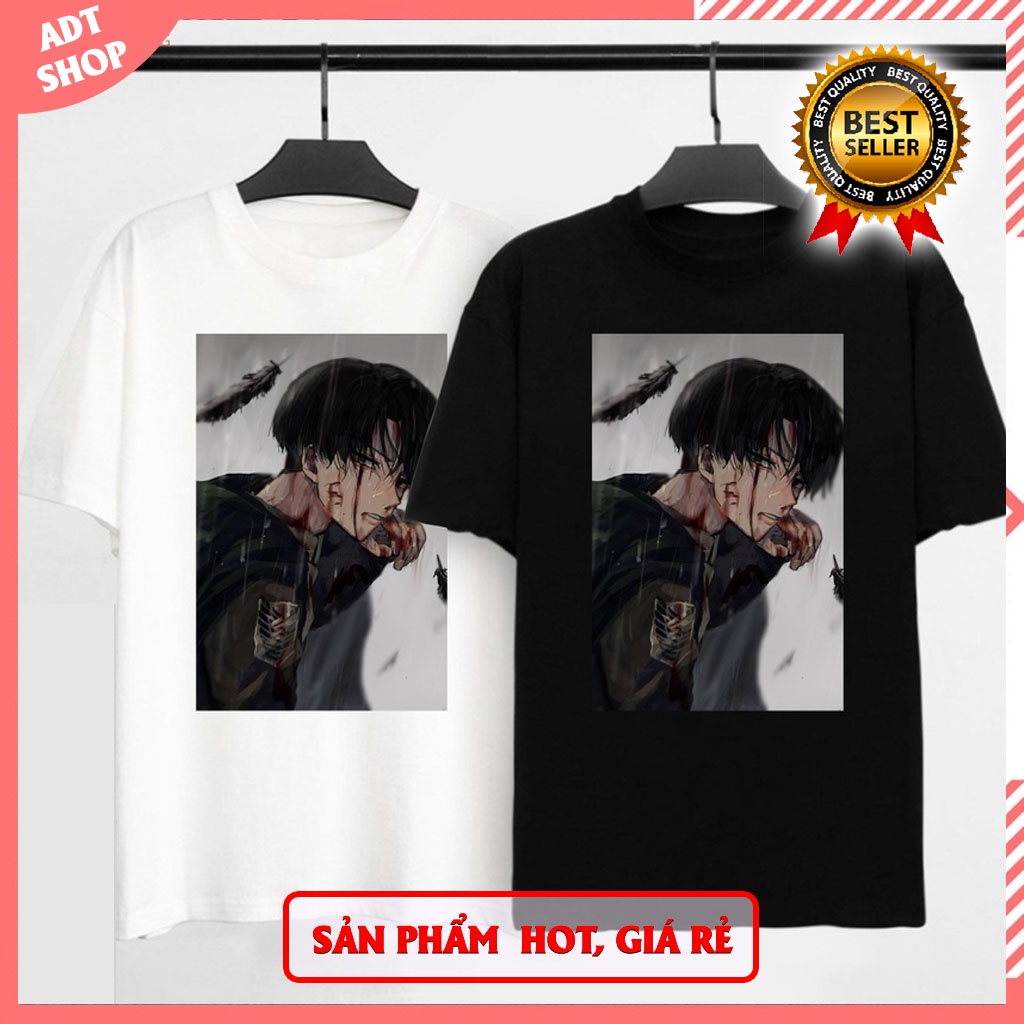 Áo Thun Anime Attack on Titan Levi Ackerman độc đẹp giá rẻ cực HOT