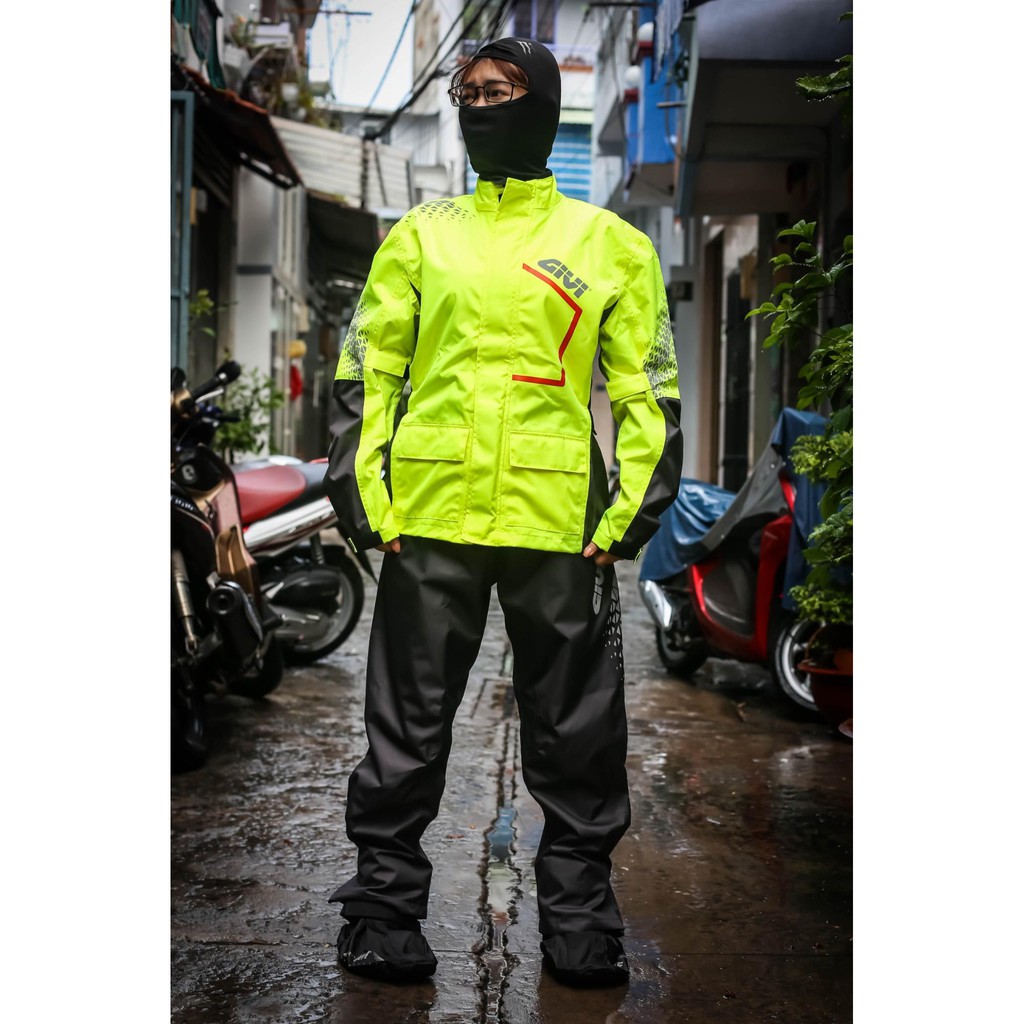 [CHÍNH HÃNG - TẶNG ỦNG CAO SU] Áo mưa bộ givi PRS04 AXN