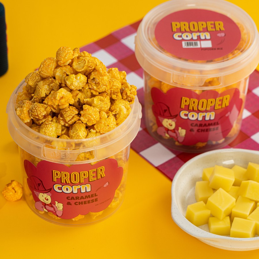 Bắp rang bơ vị Caramel & Cheese - VỊ MIX MỚI