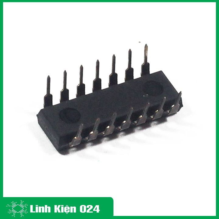 IC 74HC27 Triple 3-input NOR gate DIP14 điện áp cấp 5VDC