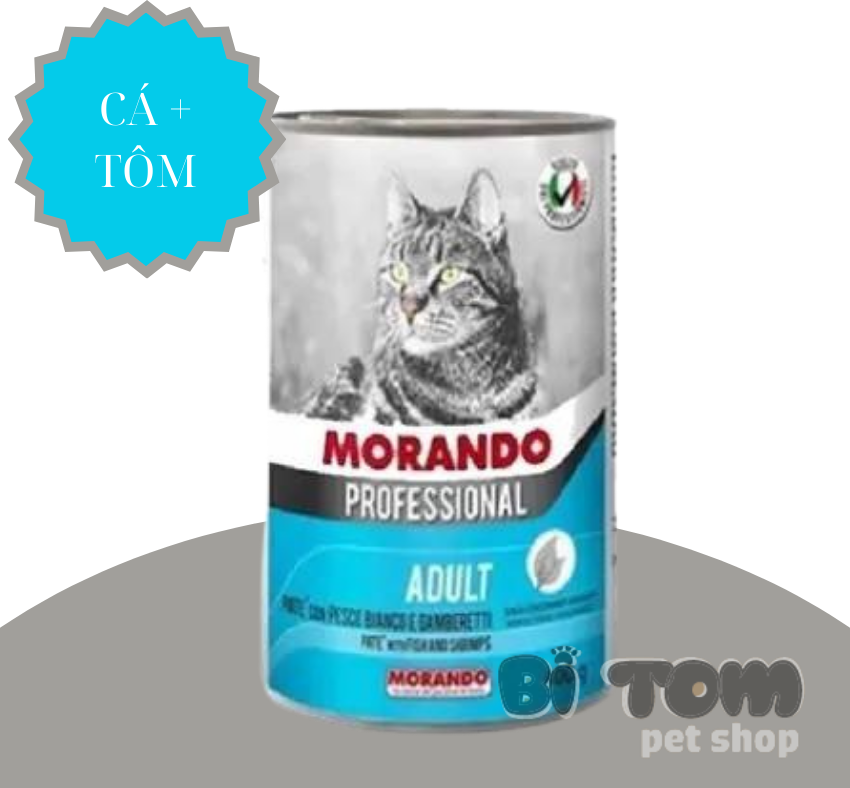 PATE CHO MÈO MORANDO 400G - NHIỀU VỊ