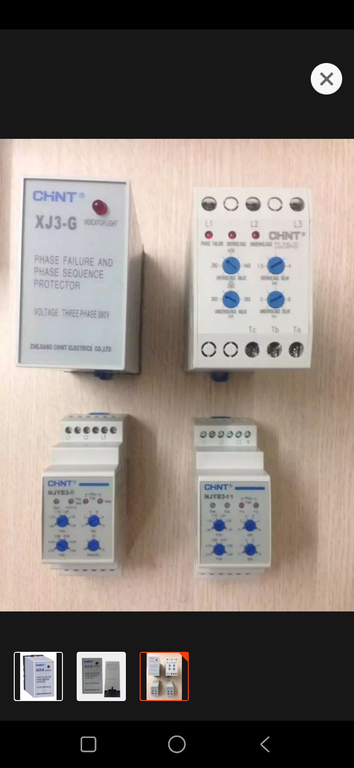 role bao ve mat pha chint xj 3-g