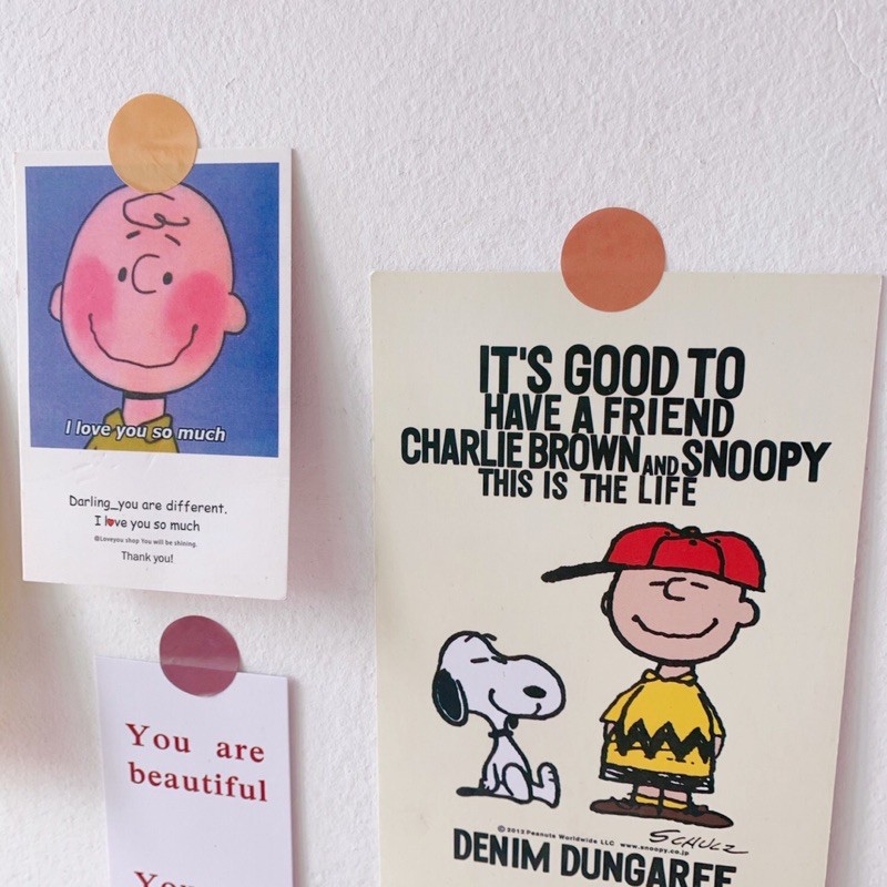 Set 48 sticker hình chấm tròn