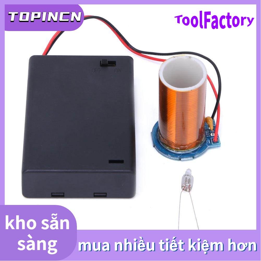 Mini Tesla Cuộn Dây, Bộ Truyền Động Tesla Bền Đáng Tin Cậy Tiện Lợi, Ổn Định Cho Các Thí Nghiệm Sinh Viên Ngành Mới Bắt Đầu Sản Phẩm Hoàn Thiện Thiết Kế Khóa Học