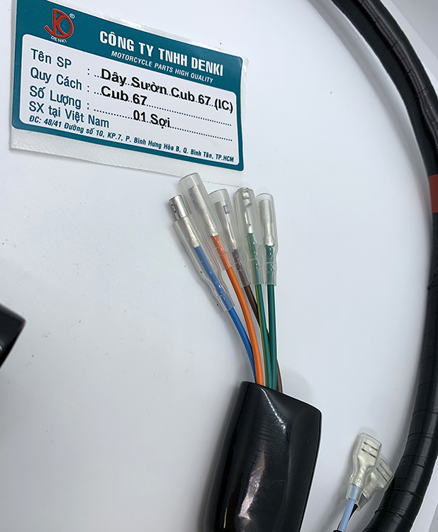 [HCM]Dây điện sườn dành cho xe Cub 67 ( dùng IC)