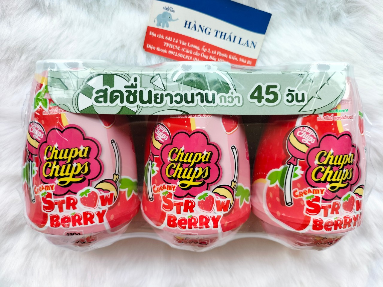 Sáp thơm Chupa Chups Thái Lan 230g
