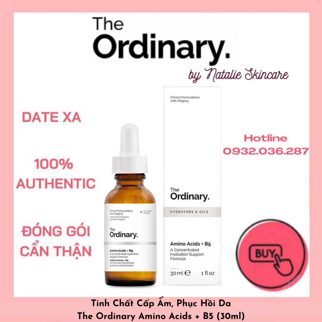 Tinh Chất Cấp Ẩm, Phục Hồi Da - The Ordinary Amino Acids + B5 (30ml)