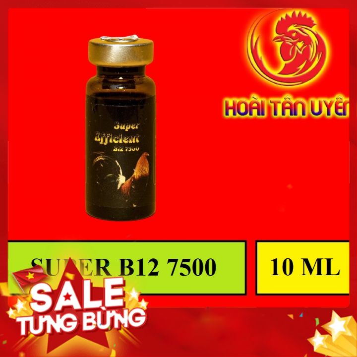 B12 7500 Tăng nước máu, tăng bo, không nóng gà 10 ml