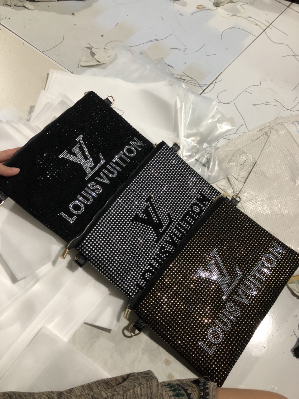 Clutch Thời Trang Đính Ngọc 3M119