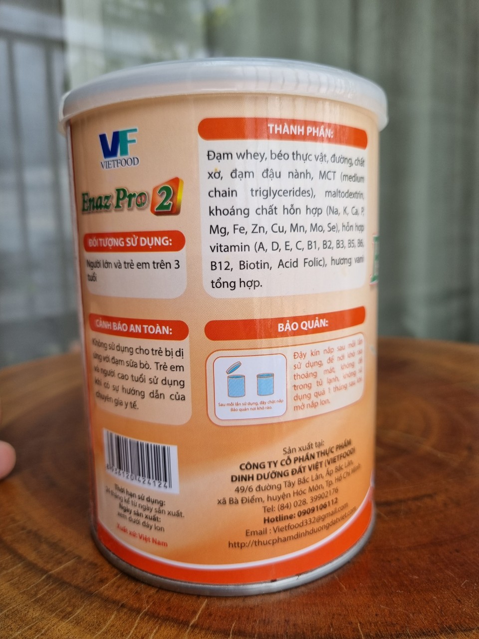 Thực phẩm bổ sung dinh dưỡng ENAZ PRO 2 (400g)