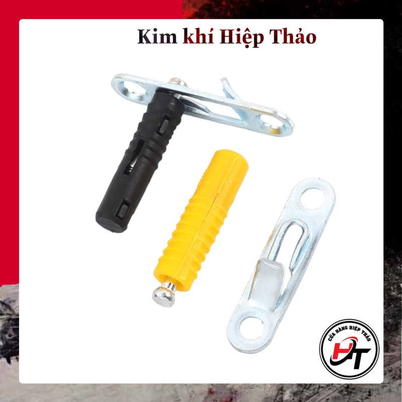 Chốt liên kết tự do chốt âm lò xo tháo lắp gỗ túi 100 bộ 8mm và 8,5mm vàng đen CLKTD