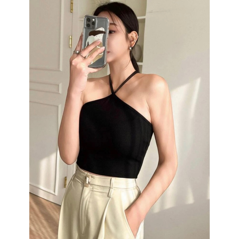 [ SIZE LỚN BIGSIZE 55Kg-100Kg ] AMS1 ÁO CỔ YẾM CHÉO LƯNG