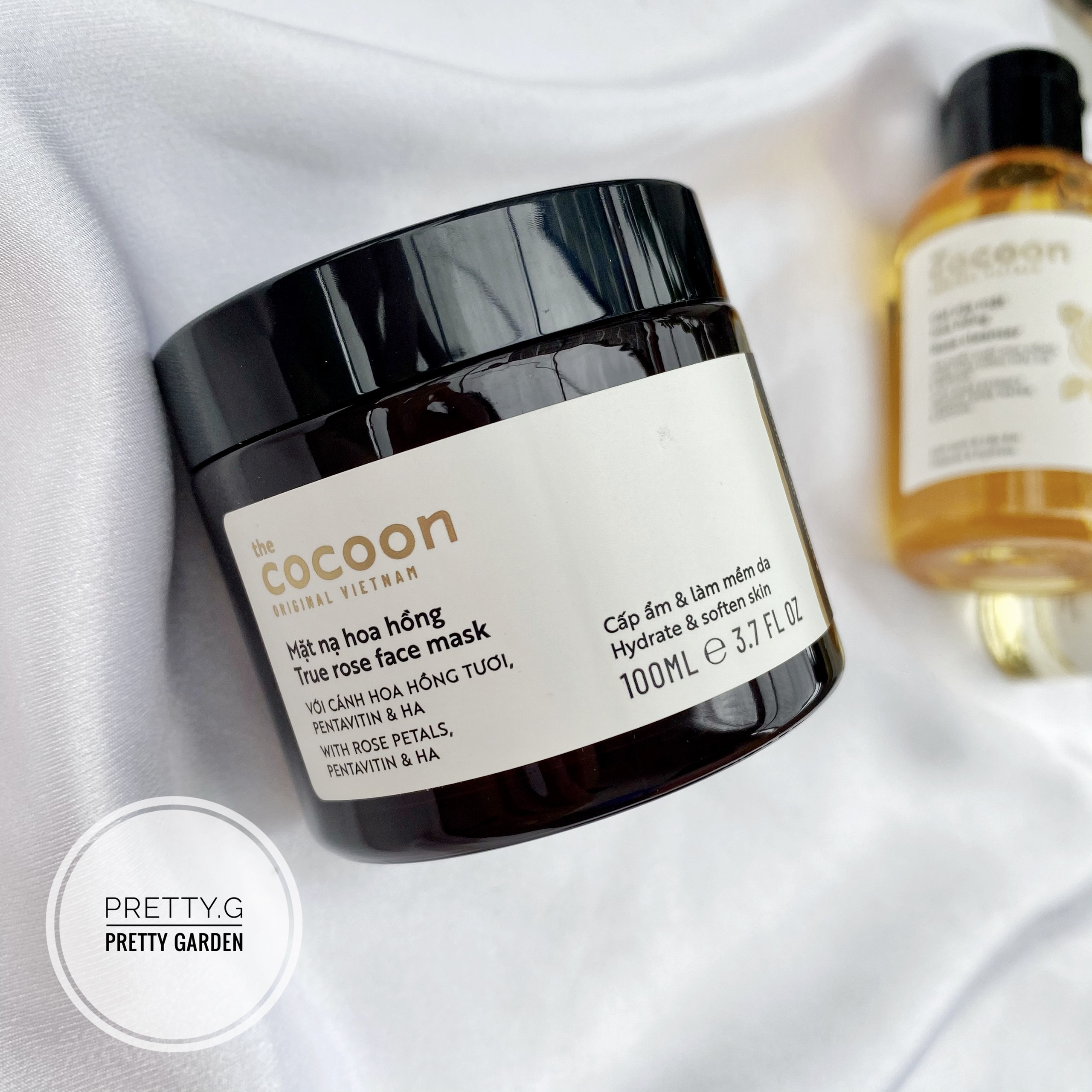Mặt nạ hoa hồng Cocoon cấp ẩm & làm mềm da 100ml