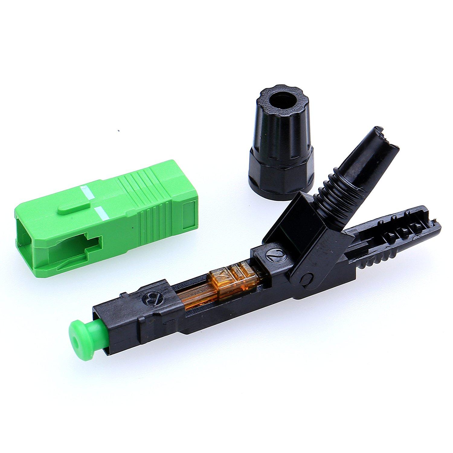 Vỉ 10 Đầu nối quang Fast Connector SC/APC