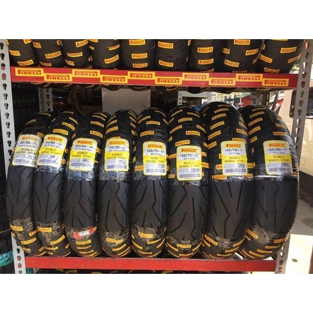 [HCM]Vỏ Xe Pirelli - Diablo Rosso Sport Cao Cấp chống Trơn Trượt Dành Cho Xe Số Thông Dụng Mọi Loại Xe . DoChoiXeMay