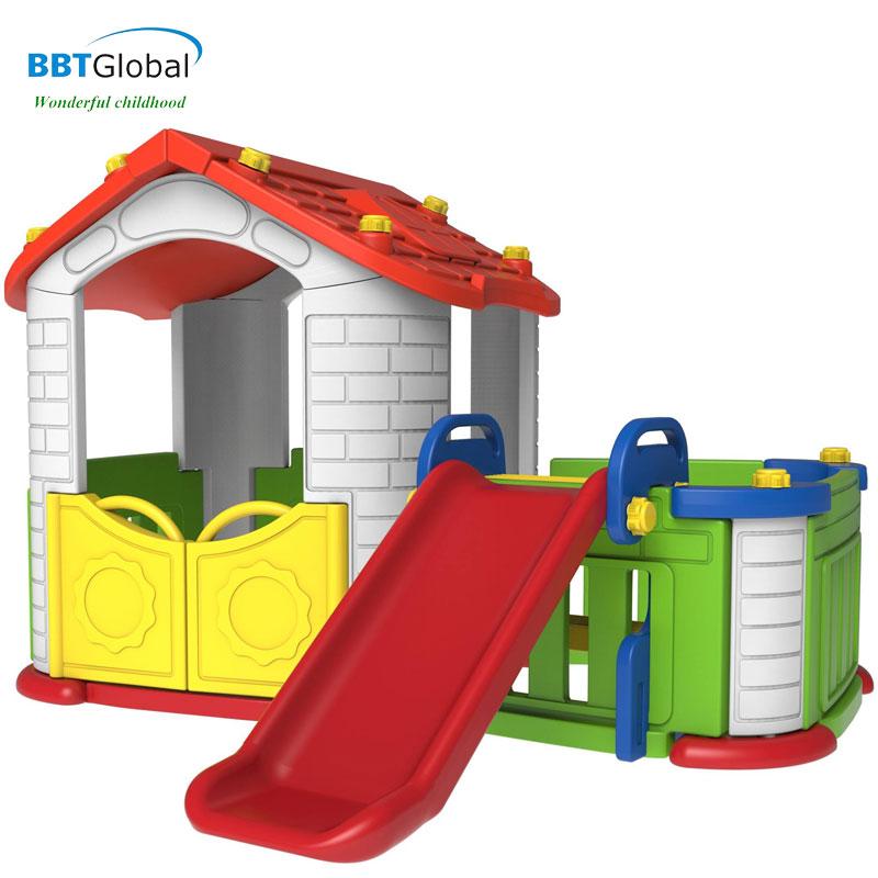 Nhà chơi cầu trượt bể bóng Hàn Quốc BBT Global CHD803 - CHD354