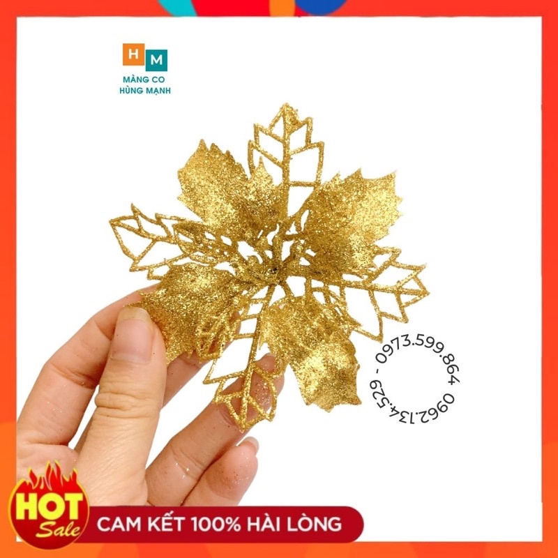 Hoa nhũ kép size bé 9cm
