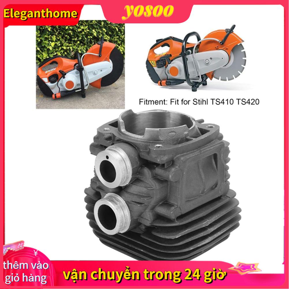Cylinder assembly piston kit fit for stihl ts410 ts420 50mm cylinder lawn mower parts