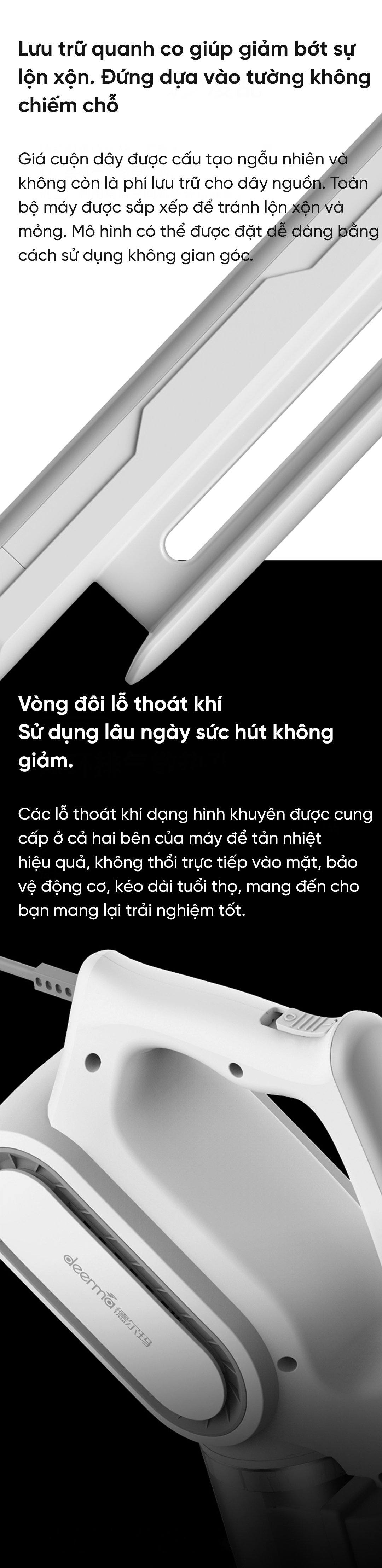 Máy hút bụi cầm tay Deerma DX700