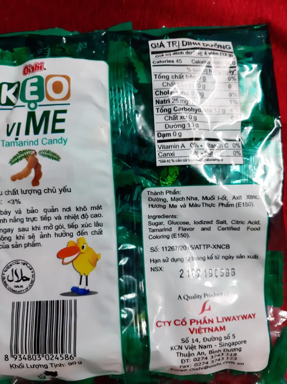 Combo 40 Gói Kẹo Oishi 90g