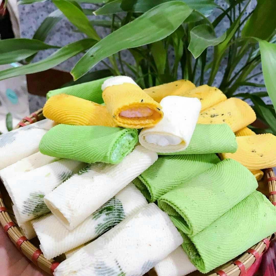 Bánh xếp kem 3 vị