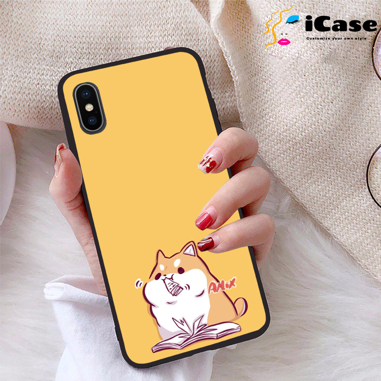 Ốp lưng iPhone X viền dẻo TPU BST Kawai