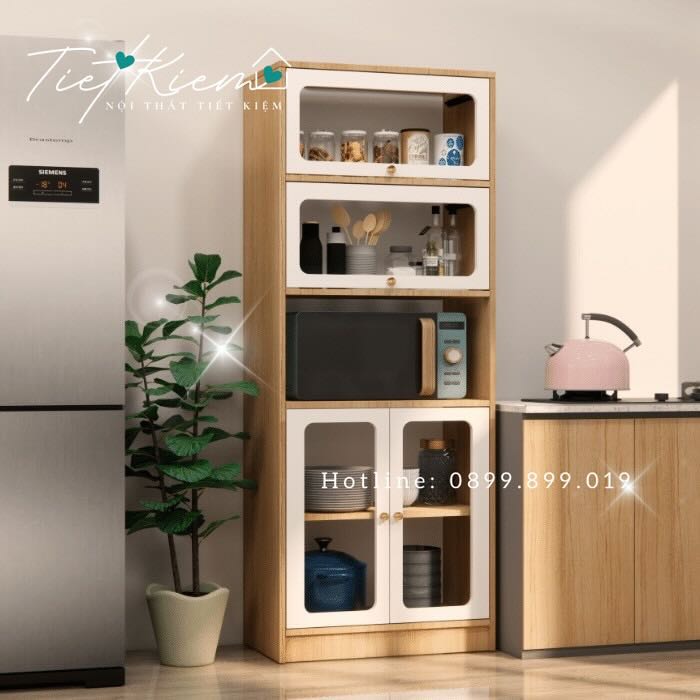 Kệ tủ bếp gỗ đẹp đa năng B11990