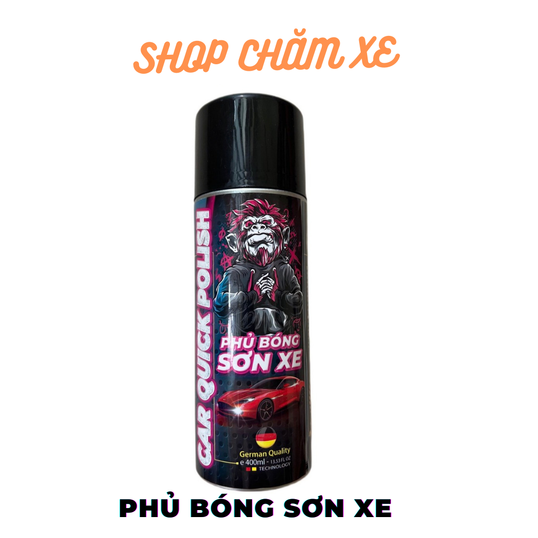 Dưỡng bóng Phủ bóng sơn xe Sprayking