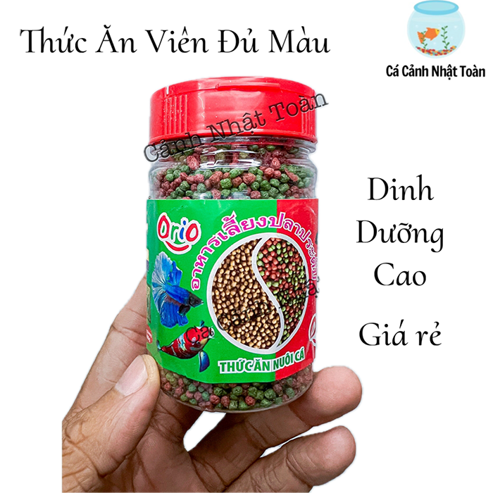 Thức ăn cho các loại cá cảnh orio hủ 100g