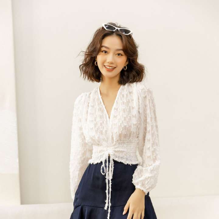 OLV – Áo Bonnie Top in White – OLV ,SKU : 1729156421_VNAMZ-7710676741 >>>🇻🇳 Top1Vietnam 🛒>>> lazada.vn 🇻🇳🇻🇳🇻🇳🛒🛍🛒